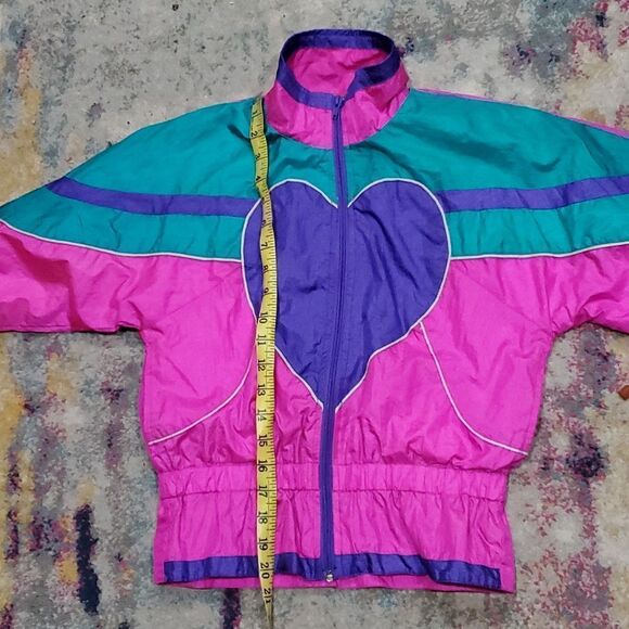 Vintage Girls Heart Jacket by Angel Face Size M or 10/12 - Picture 8 of 11